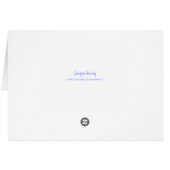 Starfish Table Guest List (Rückseite Horizontal)