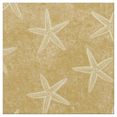 Starfish Tan Sand Stoff (Nahaufnahme)