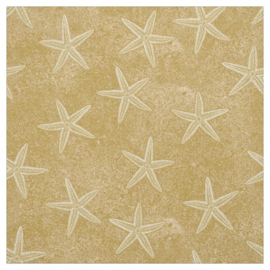 Starfish Tan Sand Stoff (Muster)