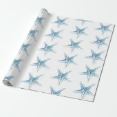 Starfish Thrapping Paper Geschenkpapier (Ungerollt)
