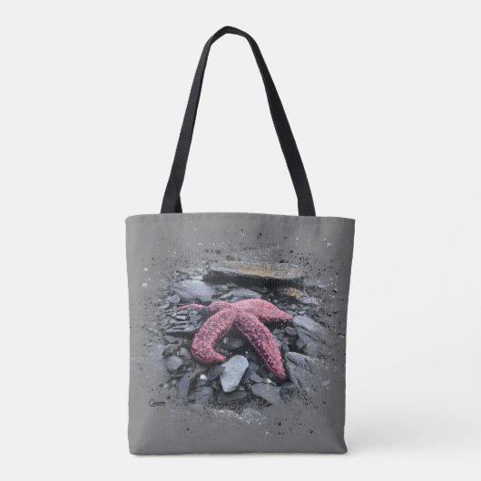 Starfish - Tote Bag Tasche (Rückseite)