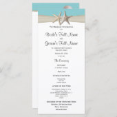 Starfish und Burlap Aqua Beach Programm (Vorne/Hinten)