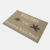 Starfish-und Fußmatte (Schrägansicht)