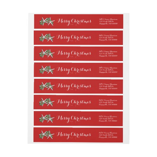 Starfish und Holly Red (Bogen)