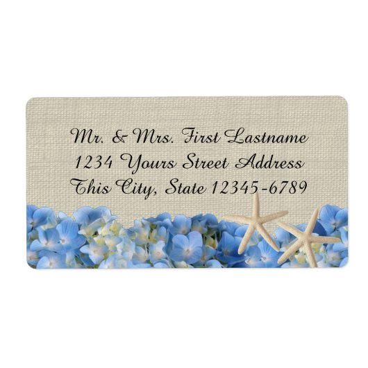 Starfish und Hydrangeas (Vorne)