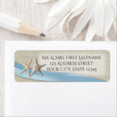 Starfish und Light Blue Ribbon (Insitu)