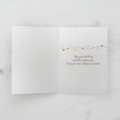 Starfish und Mitteilung in einem Karte (Innenseite)