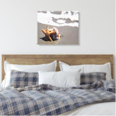 Starfish und Muschel Leinwanddruck (Insitu (Schlafzimmer))