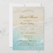 Starfish und Muscheln Tropical Beach Brautparty