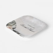 Starfish und Muscheln Tropical Beach Brautparty Pappteller (Gewinkelt)