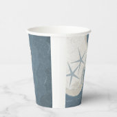 Starfish und Ocean Paper Cups Pappbecher (Rechts)