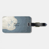 Starfish und Ozean Gepäckanhänger (Rückseite horizontal)