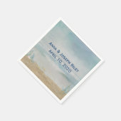 Starfish und Ozean Serviette (Ecke)