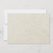 Starfish und Ribbon Bridal Luncheon Einladung (Rückseite)