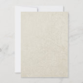 Starfish und rosa Brautparty Einladung (Rückseite)