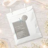 Starfish und Sand Dollar - Hochzeit am Strand Geschenktütchen (Ausgeschnitten)