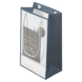 Starfish und Sand Dollar - Hochzeit am Strand Kleine Geschenktüte