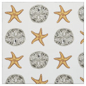 Starfish und Sand Dollar Stoff (Muster)