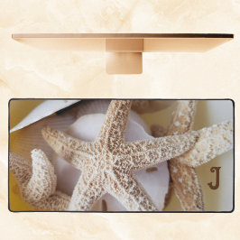 Starfish und Sand Dollars cremig weiße Küste Schreibtischunterlage