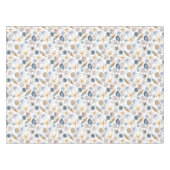 Starfish und Seashell-Muster Tischdecke (Vorderseite (Horizontal))