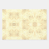 Starfish und Seepferde Blauer Ozean Sandfarbe Geschenkpapier Set (Vorderseite 3)