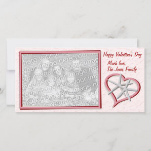 Starfish Valentinstag Fotokarte Feiertagskarte