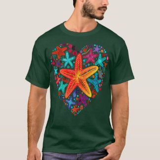 Starfish Valentinstag T-Shirt