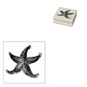 Starfish Vintage Meeressterne Gummistempel (Stempel)