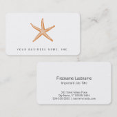 Starfish Visitenkarte (Vorne/Hinten)