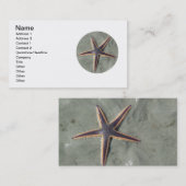 Starfish Visitenkarte (Vorne/Hinten)