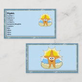 Starfish Visitenkarten Visitenkarte (Vorne/Hinten)