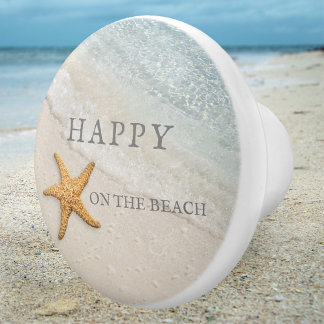 Starfish Waves Beach House Keramikknauf