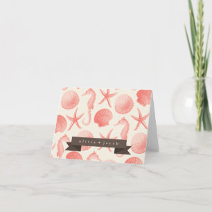 Starfish Wedding personalisiert danken Ihnen -