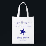 Starfish Wedding Welcome Bag for Beach Destination Wiederverwendbare Einkaufstasche<br><div class="desc">Füllen Sie diese schöne Tasche mit Ihren Lieblings-Leckereien,  um Gäste zu Ihrer Hochzeit willkommen zu heißen!</div>