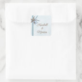 Starfish Wedple Beach Theme Sticker (Tasche)