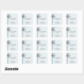 Starfish Wedple Beach Theme Sticker (Blatt)