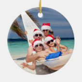 Starfish Weihnachtsgebäck Keramik Ornament (Hinten)