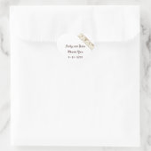 Starfish, Whitecap Grau, Gefälligkeitsaufkleber Herz-Aufkleber (Tasche)