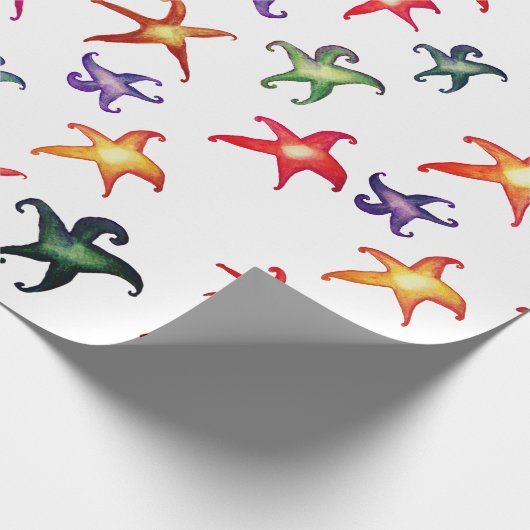 Starfish Wrapper Geschenkpapier (Ecke)