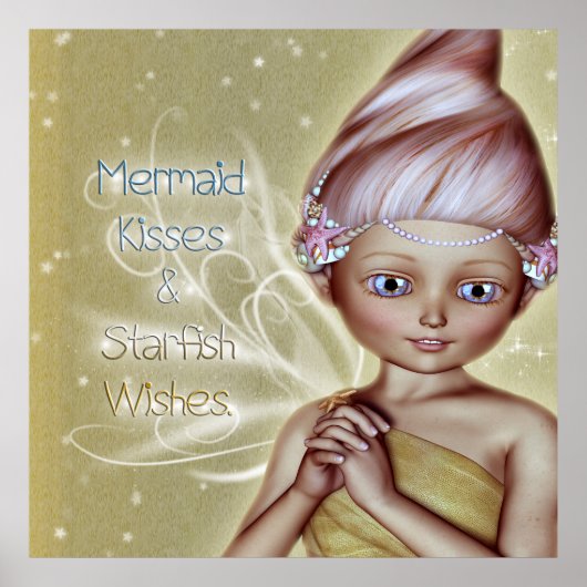 Starfish wünscht poster (Vorne)