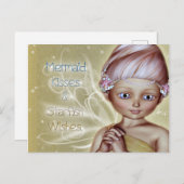 Starfish wünscht postkarte (Vorne/Hinten)