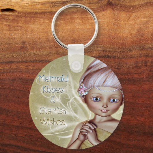 Starfish wünscht schlüsselanhänger (Vorderseite)