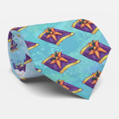 Starfish zum Sonnenbaden Krawatte (Gerollt)