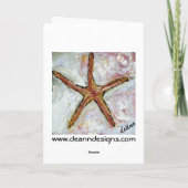 Starfishkarte Karte (Rückseite)