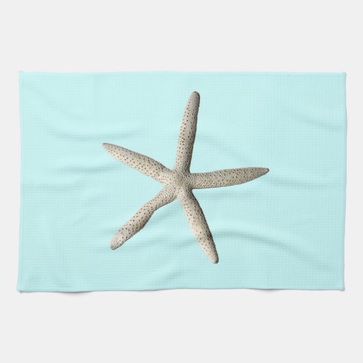 Starfishstrand-Fotokunst Handtuch (Horizontal)