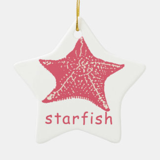 Starfishverzierung Keramikornament