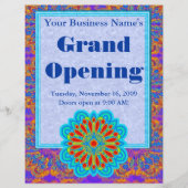 Starflower Custom Flyers Flyer (Vorne)