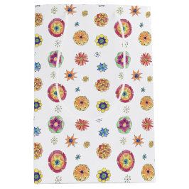 Starflower Muster Mittlere Geschenktüte