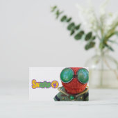 Starfly Visitenkarte - besonders angefertigt (Stehend Vorderseite)