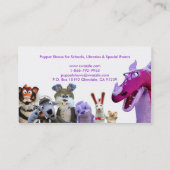 Starfly Visitenkarte - besonders angefertigt (Rückseite)